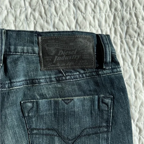 Diesel Straight-Leg Blue Jeans - Picture 8 of 10